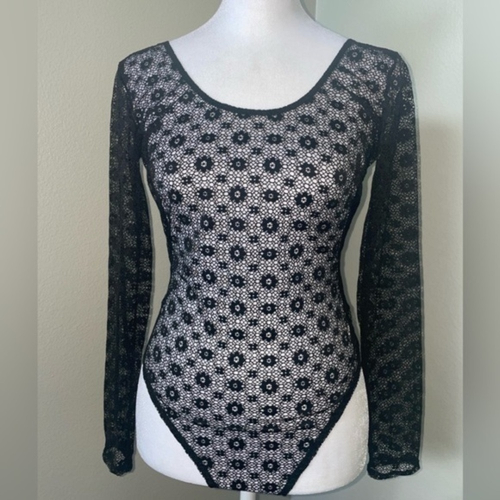 VICTORIA SECRET SHEER BODYSUIT - Picture 1 of 5